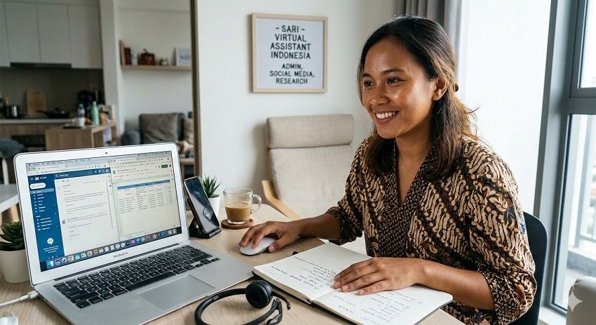 Panduan Lengkap Virtual Assistant Indonesia Jenis Layanan, Harga, dan Tips Rekrut Profesional
